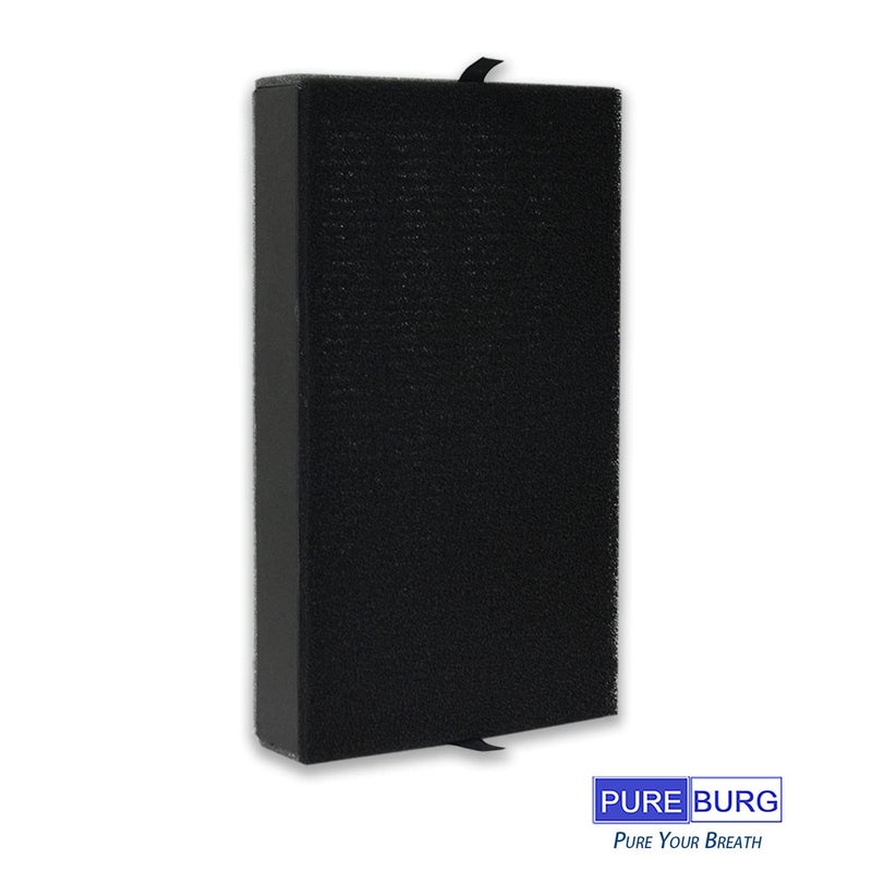 PUREBURG FLT4100 Replacement Filter Set Compatible with GermGuardian AC4100 AC4100CA AC4150BL AC4150PCA AC4150PC AC4175W Air Purifiers Filter E,2-Pack H13 HEPA - Image 3